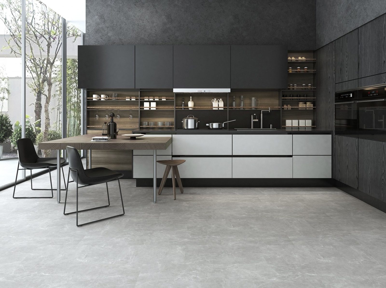 Stone Inspired SPC flooring application example