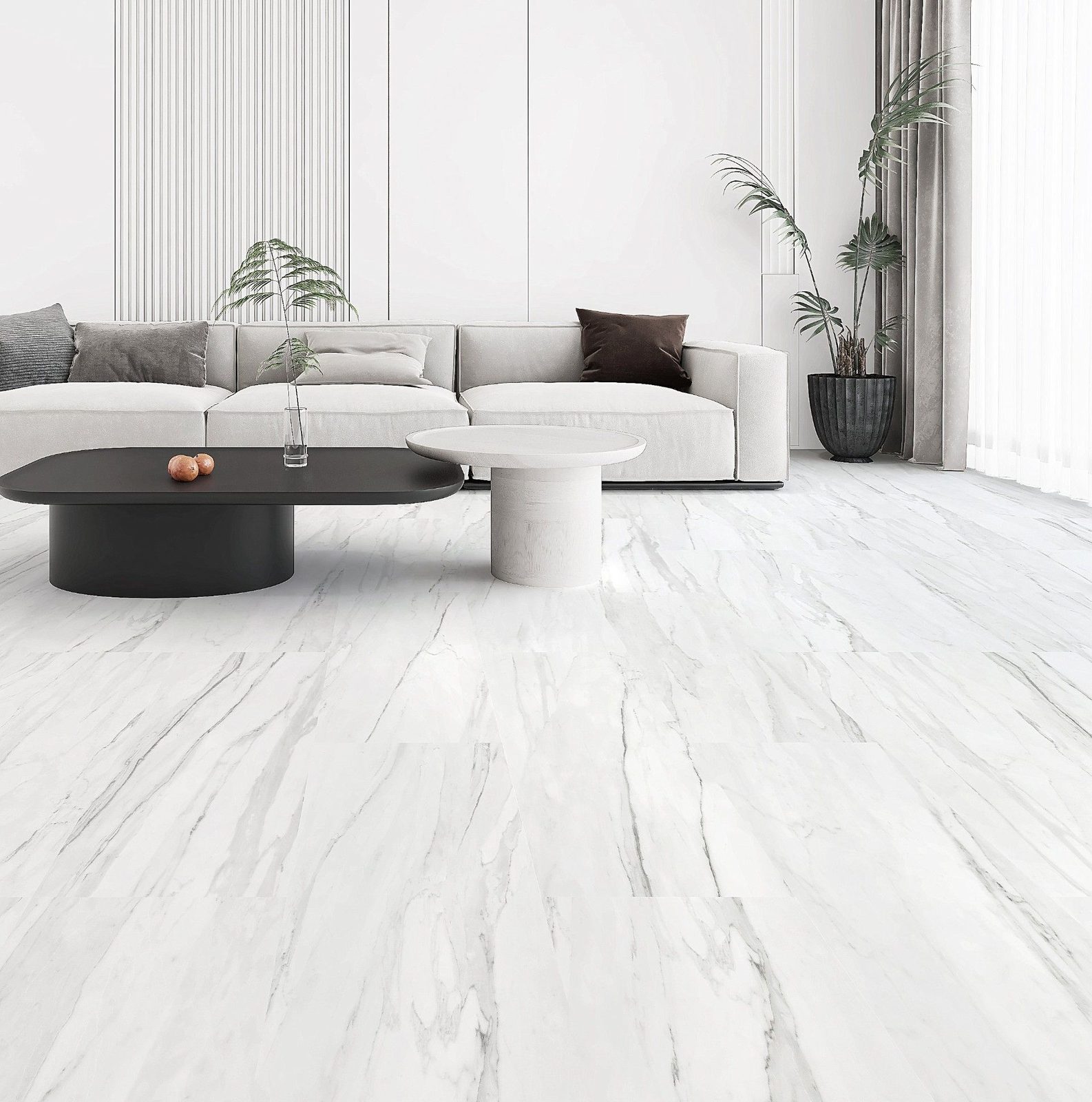 Stone Inspired SPC flooring application example