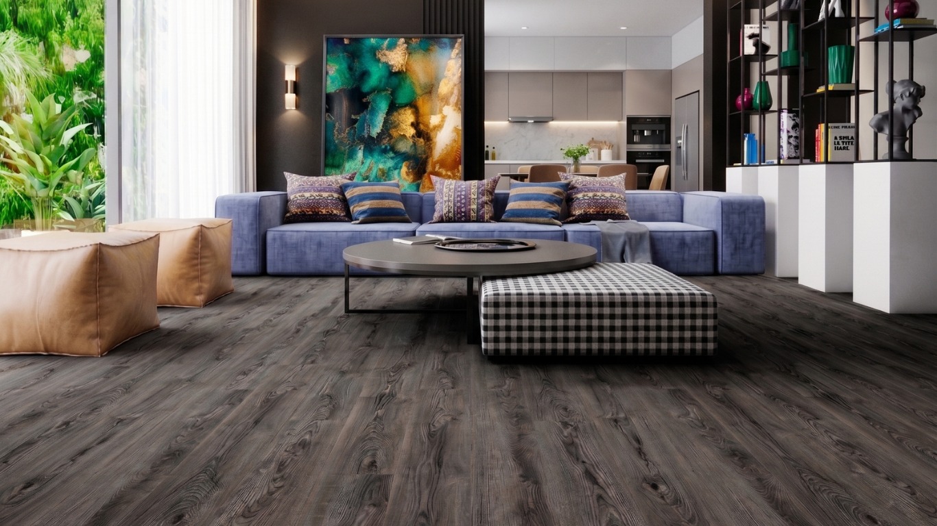 Indoor application example — Wood Inspired SPC flooring