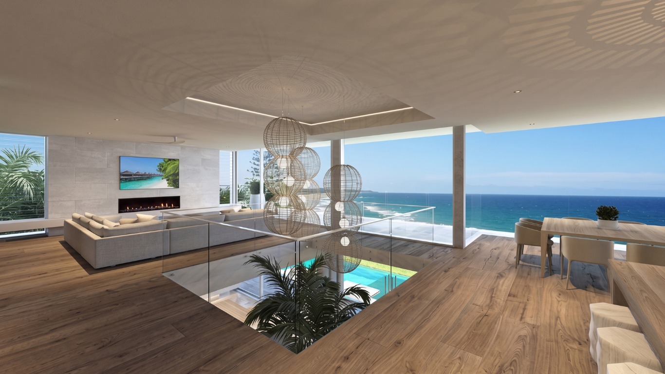 Indoor application example — Wood Inspired SPC flooring